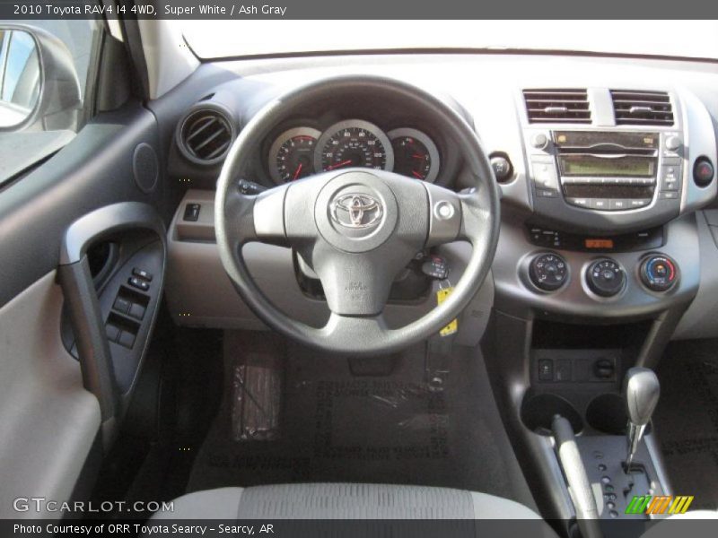 Super White / Ash Gray 2010 Toyota RAV4 I4 4WD