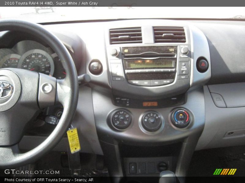 Super White / Ash Gray 2010 Toyota RAV4 I4 4WD