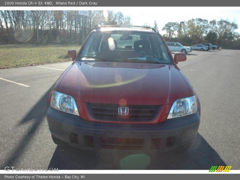 Milano Red / Dark Gray 2000 Honda CR-V EX 4WD
