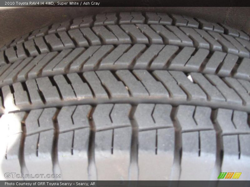 Super White / Ash Gray 2010 Toyota RAV4 I4 4WD