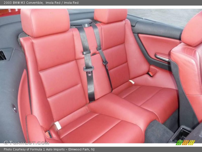 Imola Red / Imola Red 2003 BMW M3 Convertible