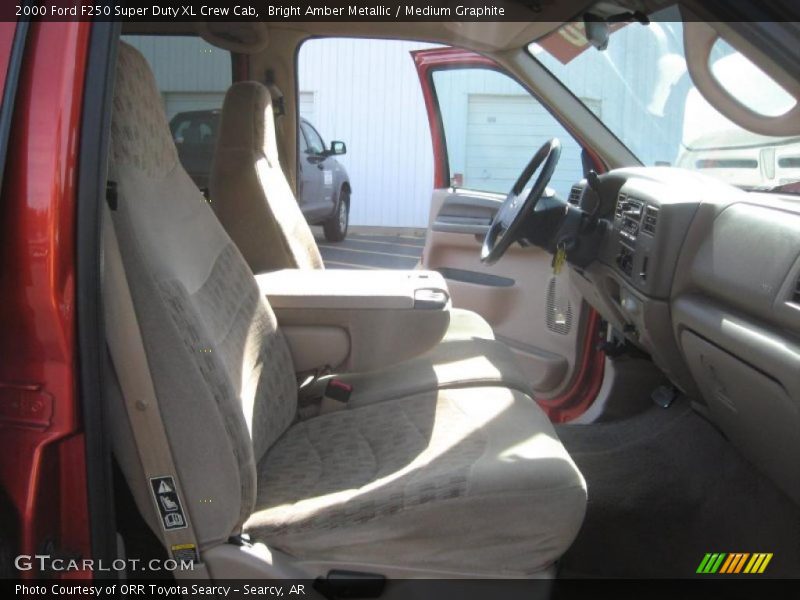  2000 F250 Super Duty XL Crew Cab Medium Graphite Interior