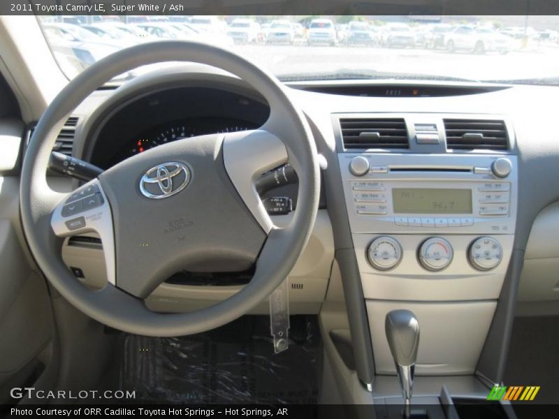 Super White / Ash 2011 Toyota Camry LE