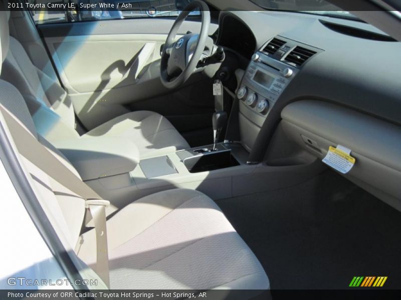Super White / Ash 2011 Toyota Camry LE