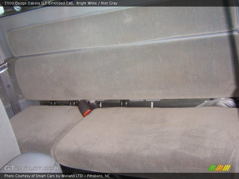 Bright White / Mist Gray 2000 Dodge Dakota SLT Extended Cab