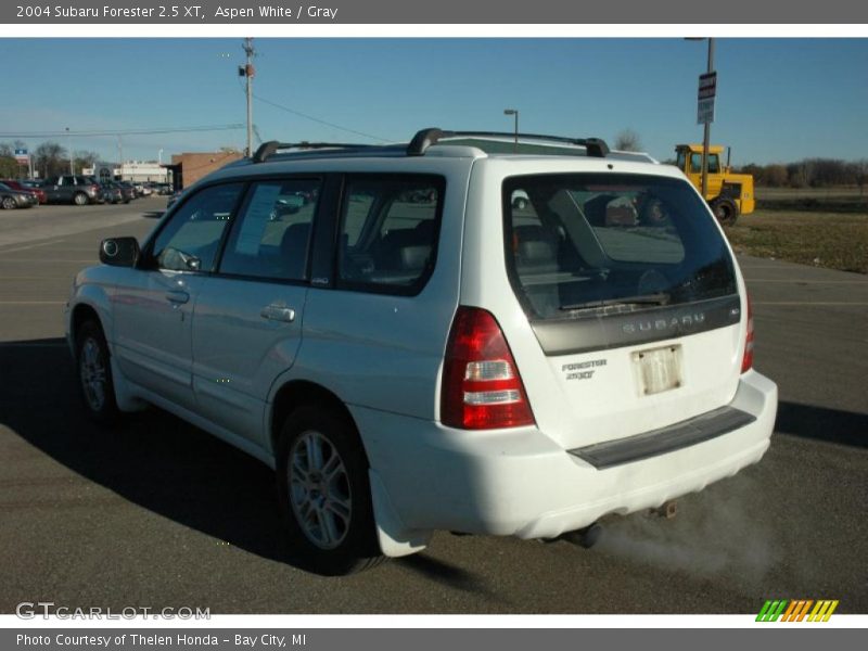 Aspen White / Gray 2004 Subaru Forester 2.5 XT