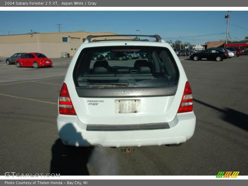 Aspen White / Gray 2004 Subaru Forester 2.5 XT