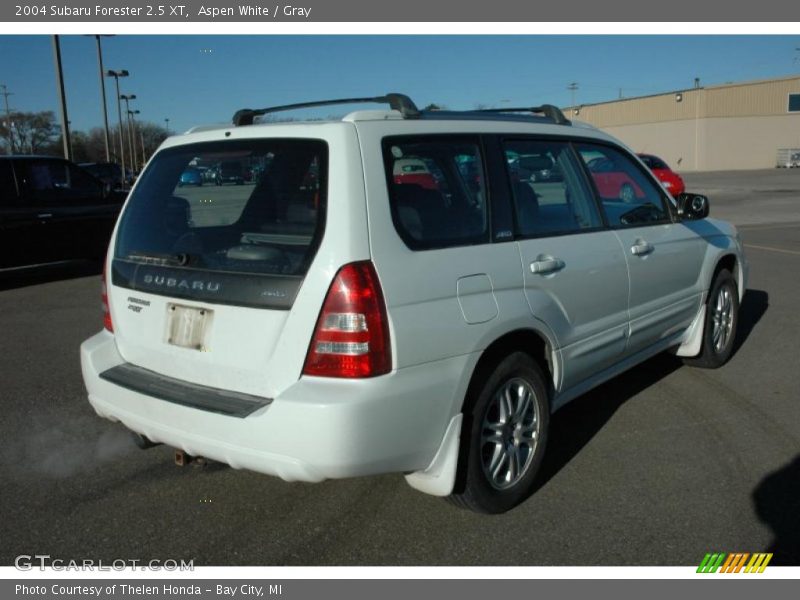 Aspen White / Gray 2004 Subaru Forester 2.5 XT