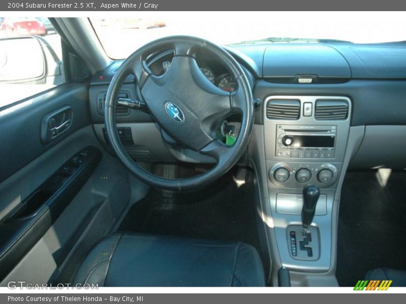 Aspen White / Gray 2004 Subaru Forester 2.5 XT