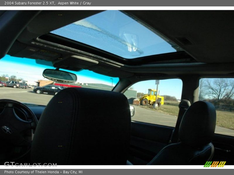 Aspen White / Gray 2004 Subaru Forester 2.5 XT