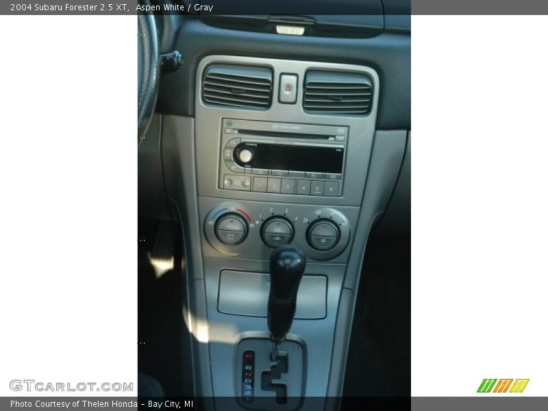 Aspen White / Gray 2004 Subaru Forester 2.5 XT