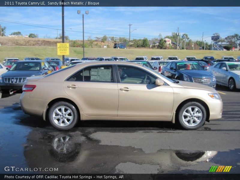 Sandy Beach Metallic / Bisque 2011 Toyota Camry LE