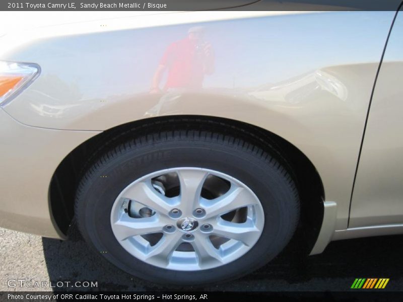 Sandy Beach Metallic / Bisque 2011 Toyota Camry LE