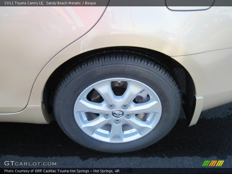 Sandy Beach Metallic / Bisque 2011 Toyota Camry LE