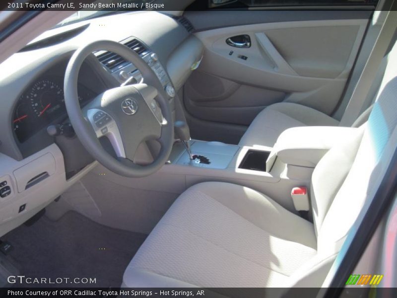 Sandy Beach Metallic / Bisque 2011 Toyota Camry LE