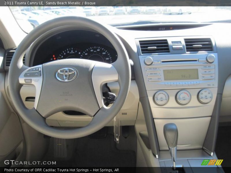 Sandy Beach Metallic / Bisque 2011 Toyota Camry LE