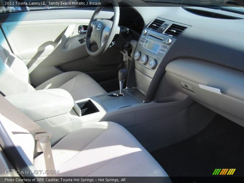 Sandy Beach Metallic / Bisque 2011 Toyota Camry LE