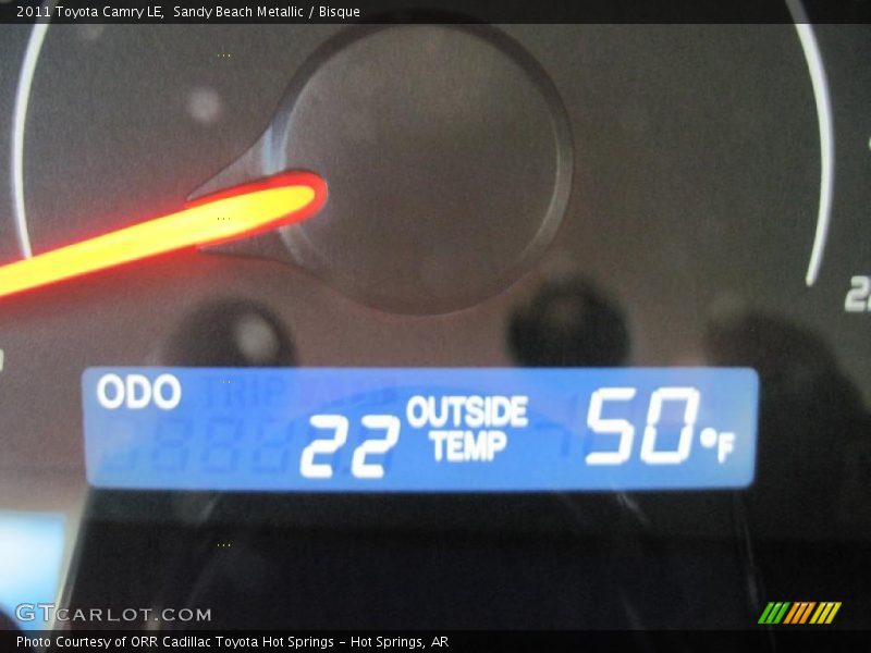 Sandy Beach Metallic / Bisque 2011 Toyota Camry LE