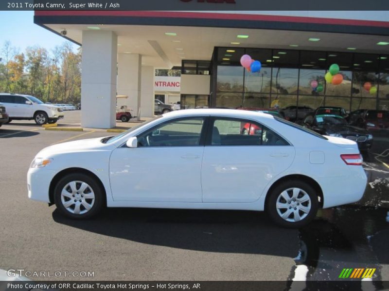 Super White / Ash 2011 Toyota Camry