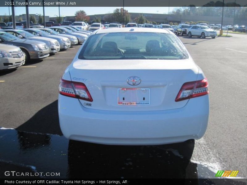 Super White / Ash 2011 Toyota Camry
