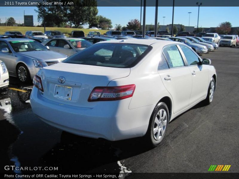 Super White / Ash 2011 Toyota Camry