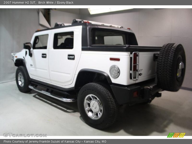 Birch White / Ebony Black 2007 Hummer H2 SUT