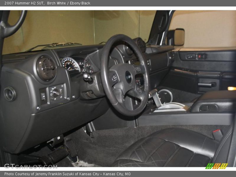 Birch White / Ebony Black 2007 Hummer H2 SUT