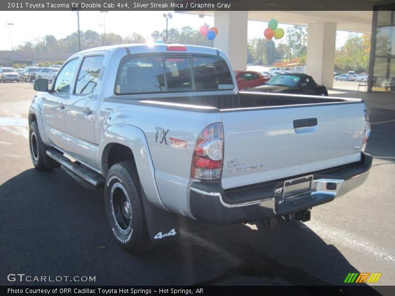  2011 Tacoma TX Double Cab 4x4 Silver Streak Mica