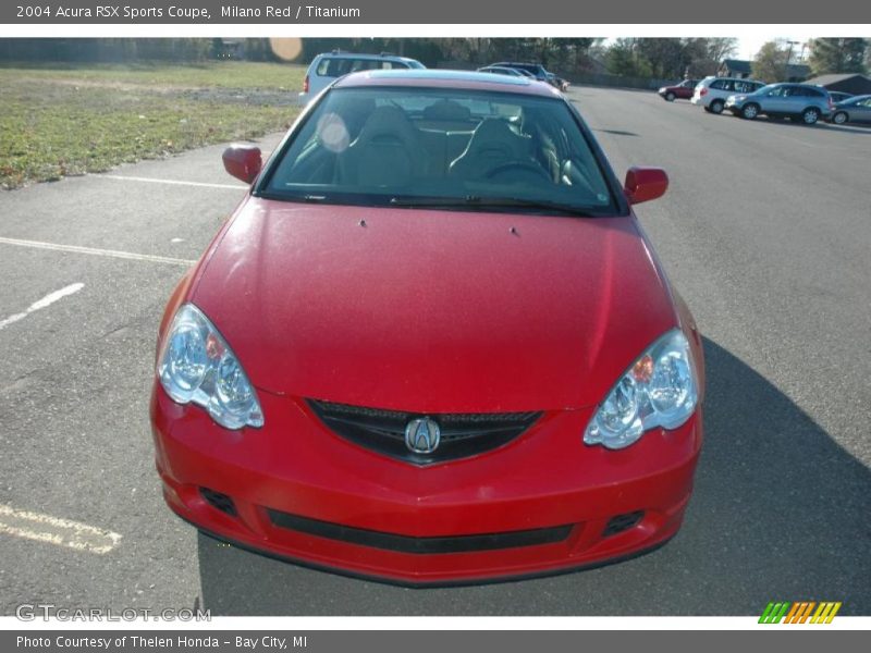 Milano Red / Titanium 2004 Acura RSX Sports Coupe