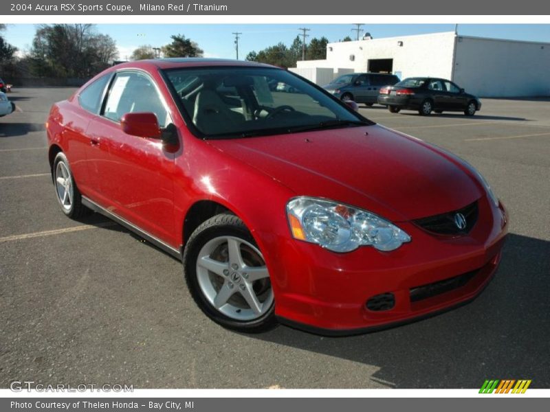 Milano Red / Titanium 2004 Acura RSX Sports Coupe