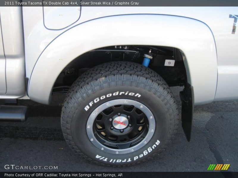  2011 Tacoma TX Double Cab 4x4 Silver Streak Mica