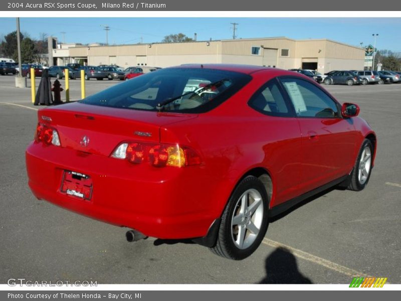 Milano Red / Titanium 2004 Acura RSX Sports Coupe