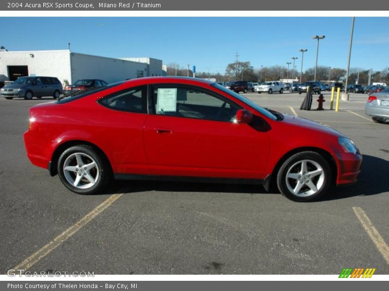 Milano Red / Titanium 2004 Acura RSX Sports Coupe