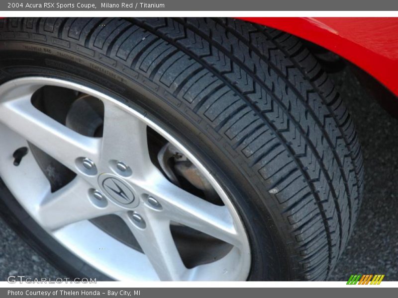 Milano Red / Titanium 2004 Acura RSX Sports Coupe