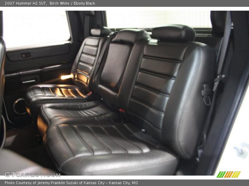 Birch White / Ebony Black 2007 Hummer H2 SUT