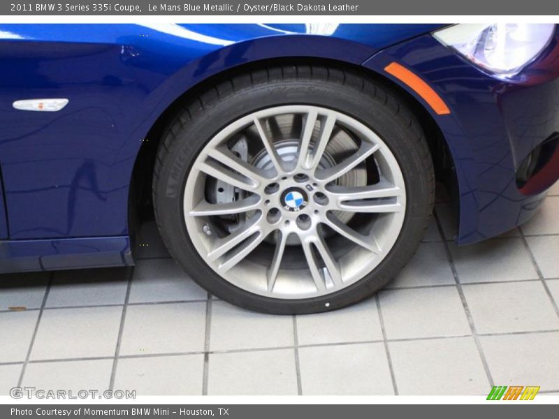 Le Mans Blue Metallic / Oyster/Black Dakota Leather 2011 BMW 3 Series 335i Coupe
