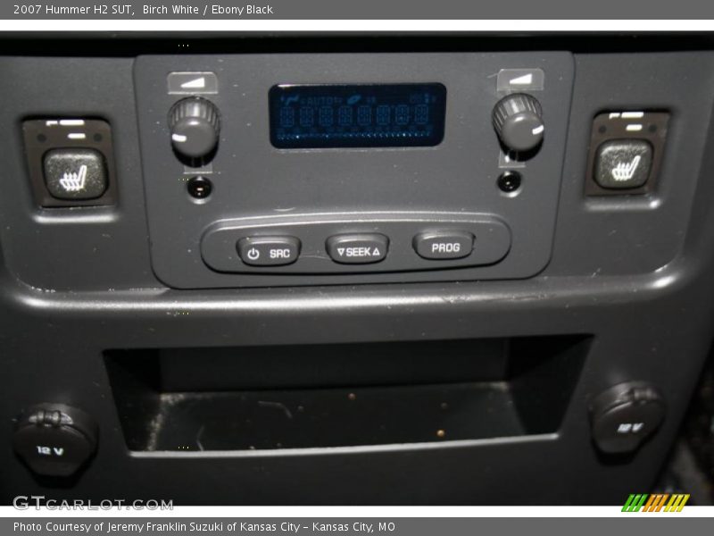 Birch White / Ebony Black 2007 Hummer H2 SUT