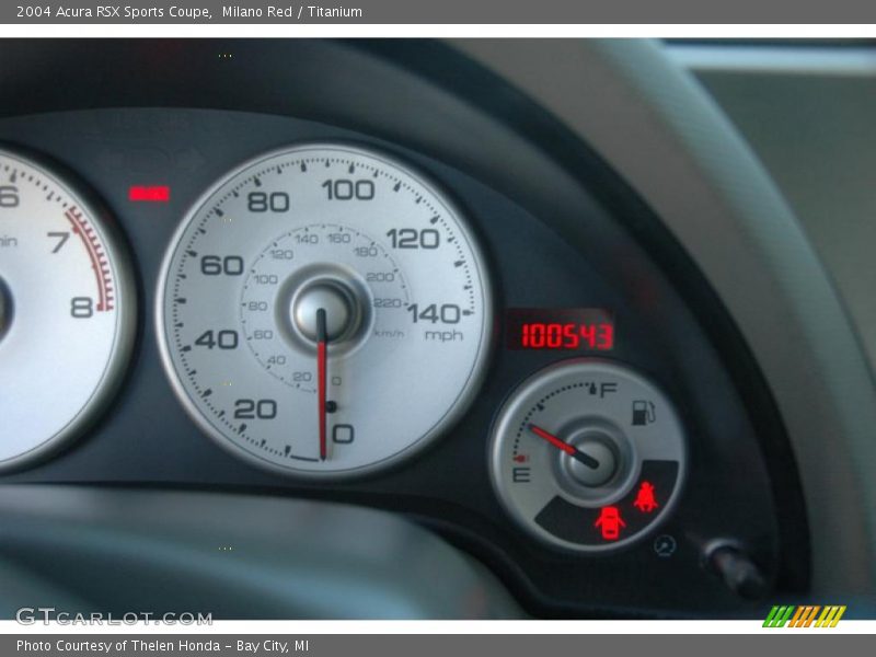 Milano Red / Titanium 2004 Acura RSX Sports Coupe