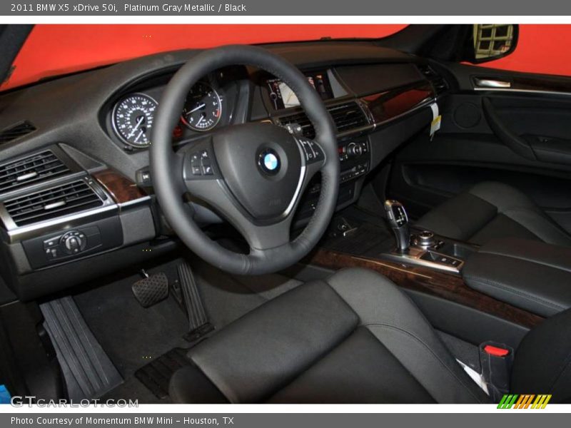 Black Interior - 2011 X5 xDrive 50i 