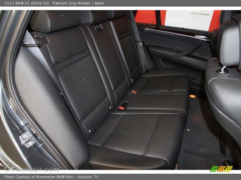 Platinum Gray Metallic / Black 2011 BMW X5 xDrive 50i