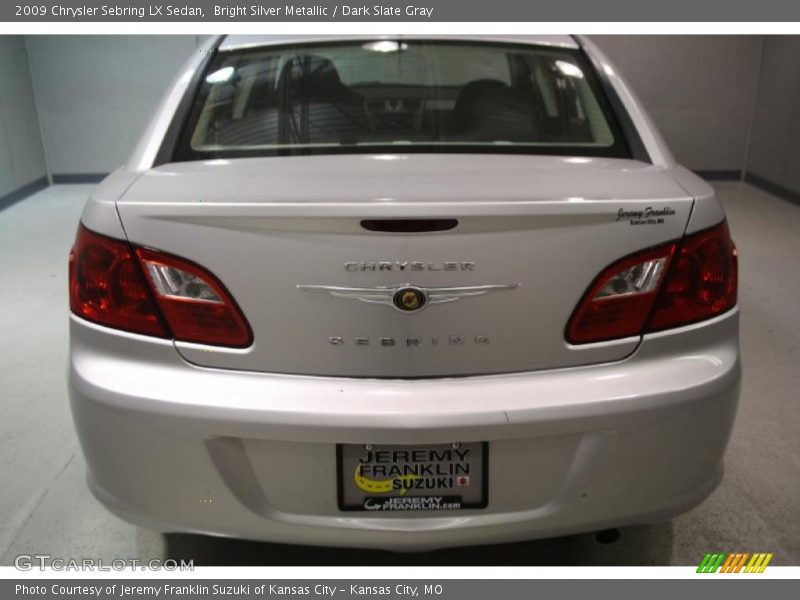 Bright Silver Metallic / Dark Slate Gray 2009 Chrysler Sebring LX Sedan