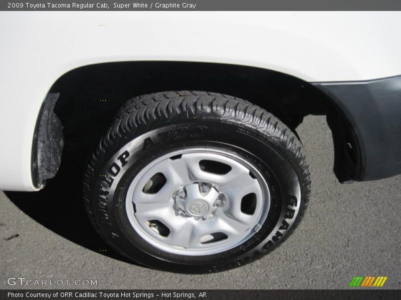 Super White / Graphite Gray 2009 Toyota Tacoma Regular Cab