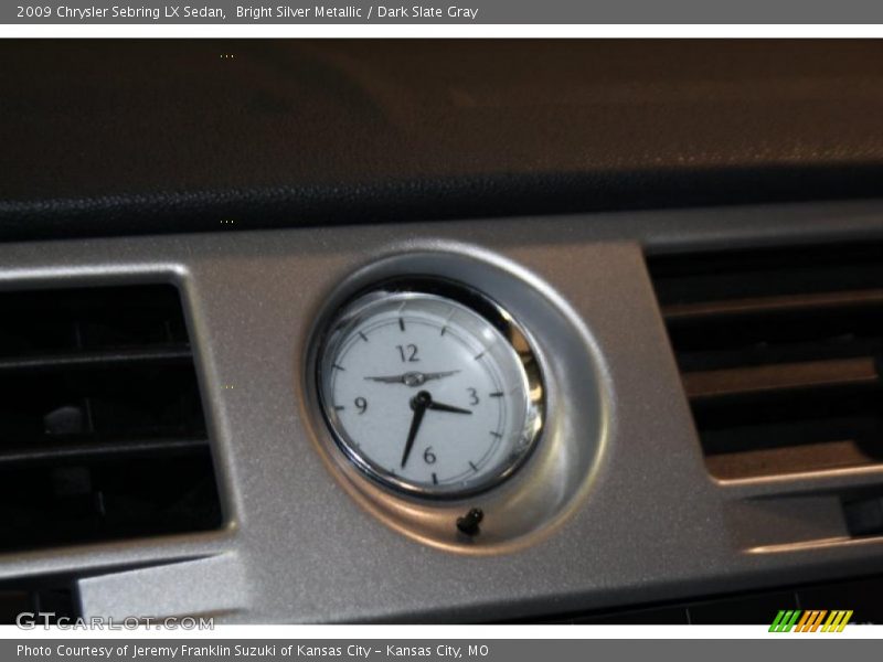 Bright Silver Metallic / Dark Slate Gray 2009 Chrysler Sebring LX Sedan