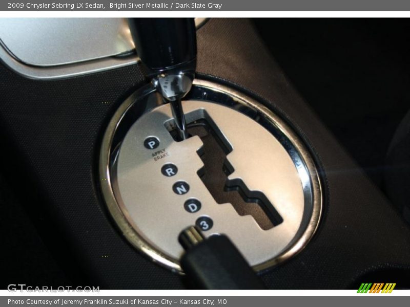 Bright Silver Metallic / Dark Slate Gray 2009 Chrysler Sebring LX Sedan