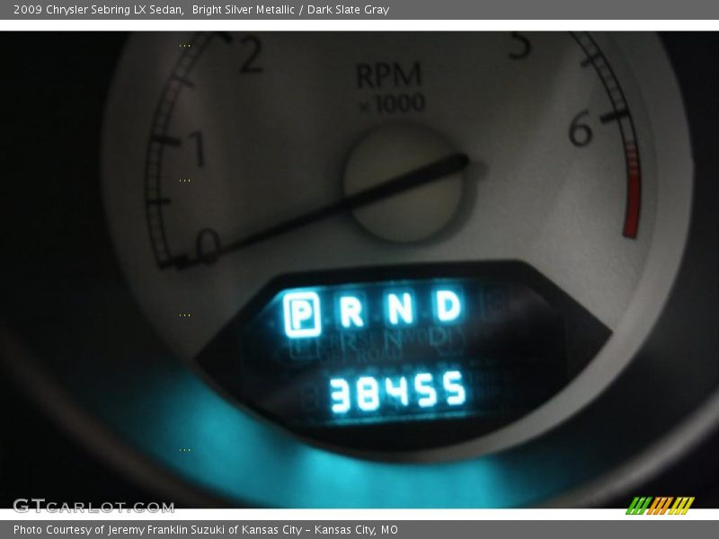 Bright Silver Metallic / Dark Slate Gray 2009 Chrysler Sebring LX Sedan