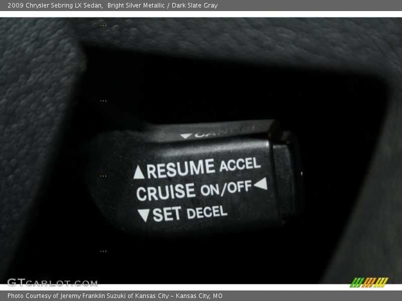 Bright Silver Metallic / Dark Slate Gray 2009 Chrysler Sebring LX Sedan