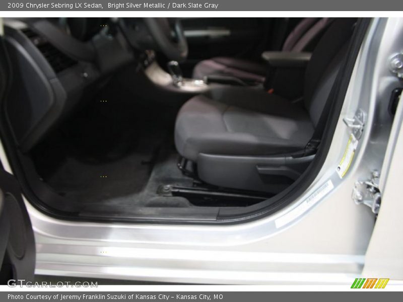 Bright Silver Metallic / Dark Slate Gray 2009 Chrysler Sebring LX Sedan