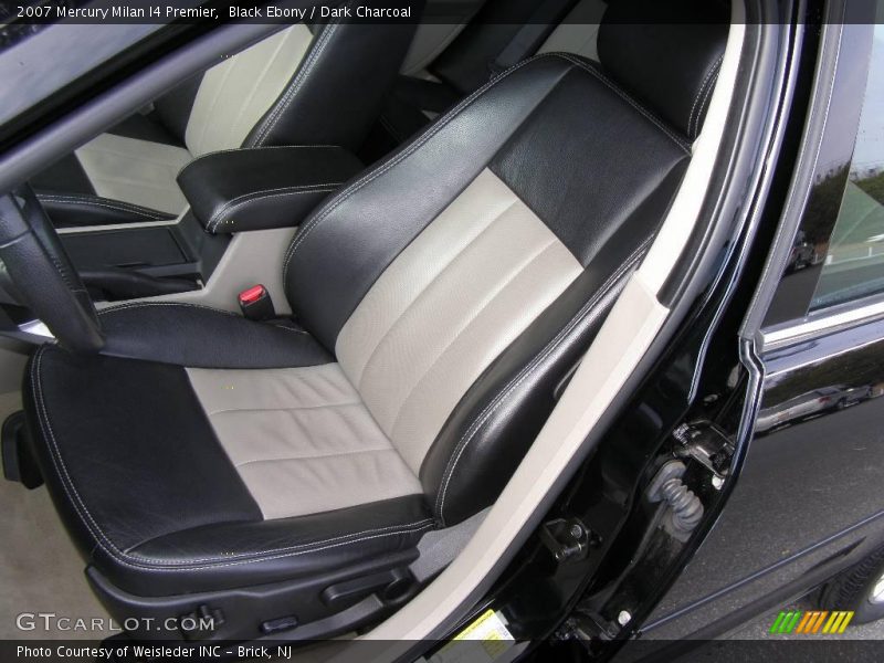Black Ebony / Dark Charcoal 2007 Mercury Milan I4 Premier