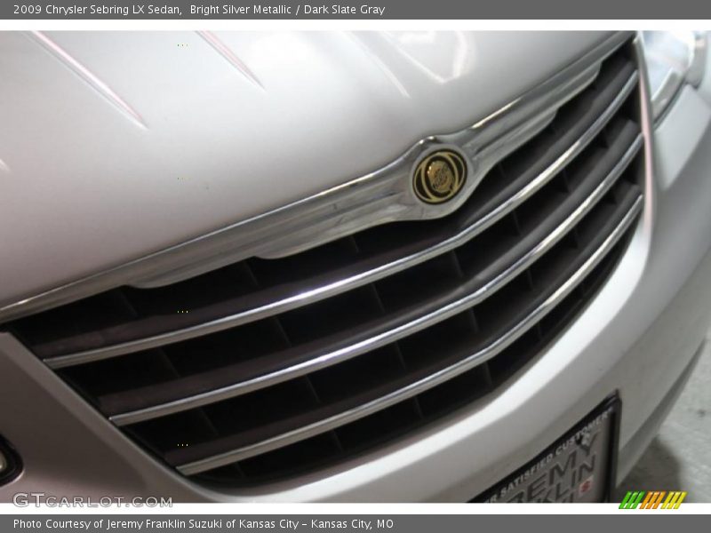 Bright Silver Metallic / Dark Slate Gray 2009 Chrysler Sebring LX Sedan