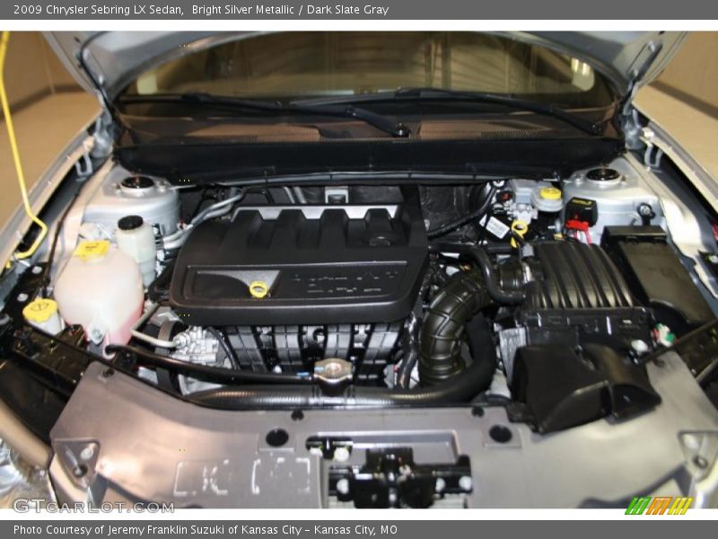 Bright Silver Metallic / Dark Slate Gray 2009 Chrysler Sebring LX Sedan